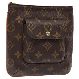 LOUIS VUITTON Monogram Partition Pouch M51901 LV Auth 136378 Monogramm
