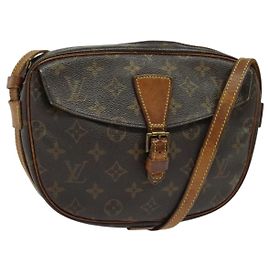 LOUIS VUITTON Bolsa de Ombro Monogram Jeune Fille MM M51226 LV Auth 133811 Monograma