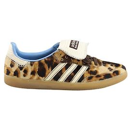 Adidas Baskets en cuir marron Marron