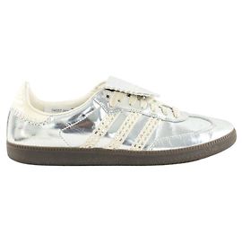 Adidas Graue Leder-Sneaker Grau