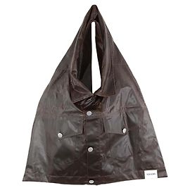 Autre Marque Braune Baumwolltasche Braun
