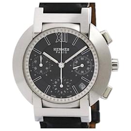 Hermès-Hermes Nomade Chronograph Steel Auto Quartz Men's Watch NO1.910-Other