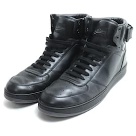 Louis Vuitton-Louis Vuitton Rivoli Line High-Top Sneakers-Black