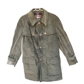 Autre Marque Chaqueta de pana de algodón verde oliva Verde oliva