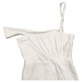 Christian Dior-NEW CHRISTIAN DIOR SHORT OVERALLS CRUISE 211E15A6103 S 36 SILK JUMP SUIT-Cream