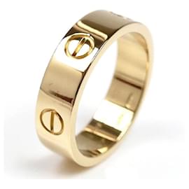 Cartier-Cartier Love Au750 Ring Size 59-Golden,Metallic