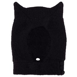 Knitted Horn Beanie Hat - Coperni - Wool - Black Black