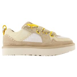 Baskets Lowmel Biarritz - UGG - Cuir - Beige Marron Beige
