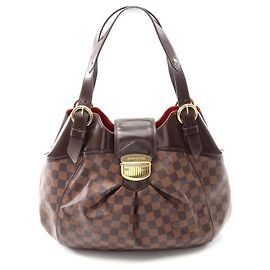 Bolsa Louis Vuitton Sistina GM Damier Marrom Marrom