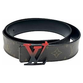 Louis Vuitton-Louis Vuitton LV Sunset Monogram Belt-Brown
