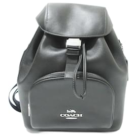 Coach Pace Large Leather Backpack Black