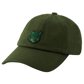 Autre Marque Bold Fox Head 6p Cap - Maison Kitsuné - Baumwolle - Grün Grün