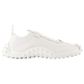 Baskets Sn505 - AMI Paris - Cuir - Blanc Blanc