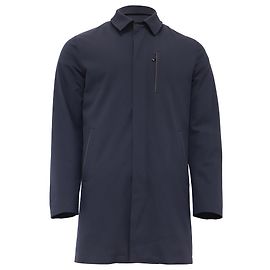 Abrigo reversible Ermenegildo Zegna con bolsillos en algodón azul marino Azul Azul marino