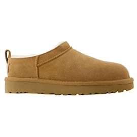 Micro Classic Boots - UGG - Leather - Brown Brown