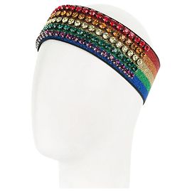 Diadema de cristal arcoíris de Gucci Multicolor