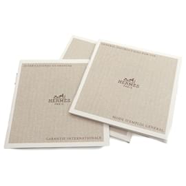 Hermès-Hermès Clipper CL6 720 Men's Ivory Quartz Watch-Other