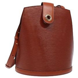 LOUIS VUITTON Sac à épaule Epi Cluny Marron M52253 LV Auth 136260 Marron