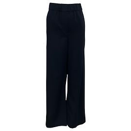 A.L.C. Navy Jackson Straight Leg Snap Pants Navy blue