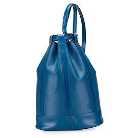 Louis Vuitton Randonnee PM en Epi Azul Azul