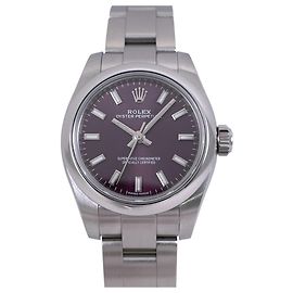Rolex Oyster Perpetual Dark red