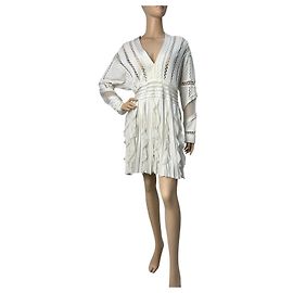 Vestido Mini Branco Givenchy Tamanho L Multicor