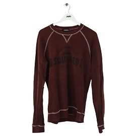 Dsquared2 Moleton de algodão bordô Bordeaux