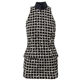 Conjunto de tweed vintage Gianni Versace Outro