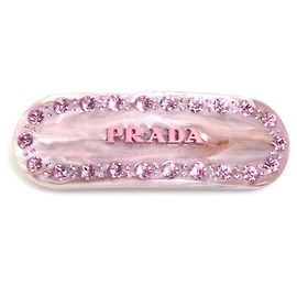 Fermaglio per Capelli Oro e Rosa Prada Rosa D'oro