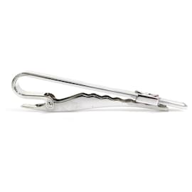 Louis Vuitton-Louis Vuitton Silver Tie Pin-Silvery