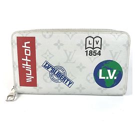 Cartera larga Zippy Organizer Monogram Louis Vuitton Blanco Monograma