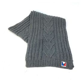 Grau Wollschal von Louis Vuitton Braun