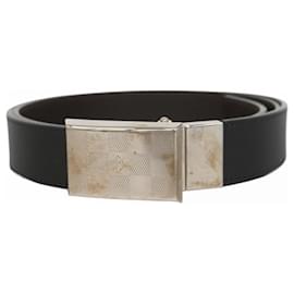 Louis Vuitton-Louis Vuitton Damier Santur Lango Belt-Black
