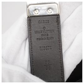 Louis Vuitton-Louis Vuitton Damier Santur Lango Belt-Black