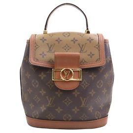 Louis Vuitton Monogram Reverse Dauphine Backpack Brown Monogram