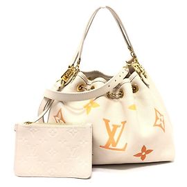 Borsa Louis Vuitton Monogram Empreinte Summer Bundle Beige