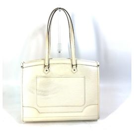 Sac à main Madeleine GM Epi Louis Vuitton Blanc Autre Blanc cassé