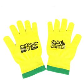 Luvas de trabalho Louis Vuitton Gon R.G.B. Preto Verde Amarelo