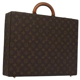 LOUIS VUITTON Bolsa de Negocios Monogram Crusher M53122 LV Auth yk18970 Monograma