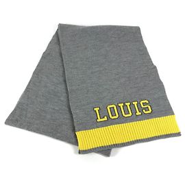 Sciarpa in lana Louis Vuitton Marrone Giallo