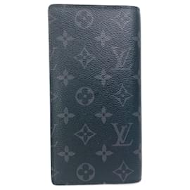 Louis Vuitton Monogram Eclipse Long Wallet Black