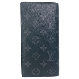 Carteira Longa Monogram Eclipse Louis Vuitton Preto