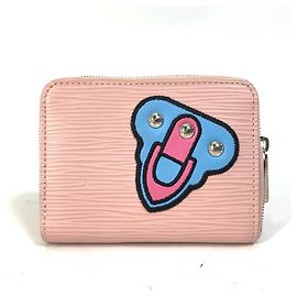 Monedero Zippy Epi Louis Vuitton Rosa