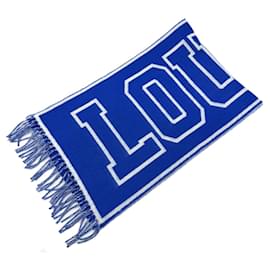 Louis Vuitton-Xale de lã/cashmere azul Louis Vuitton-Azul