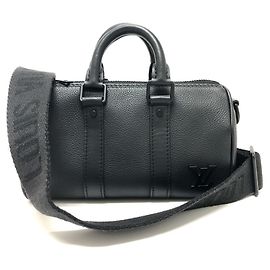Borsa a Spalla Louis Vuitton Aerogram Keepall XS 2 Vie Nero