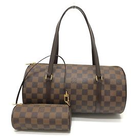 Bolsa Tote Louis Vuitton Damier Papillon 30 Marrom