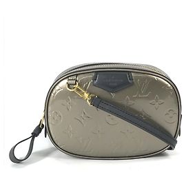 Sac à épaule Monogram Vernis Louis Vuitton Marron