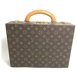 Louis Vuitton Monogram Jewelry Case Brown