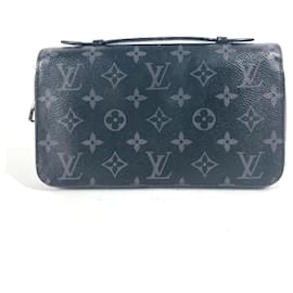 Louis Vuitton Monogram Eclipse Long Wallet Black