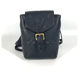 Louis Vuitton Monogram Empreinte Tiny Backpack Black
